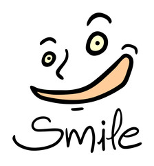 smile face illustration