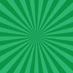 Green Burst Background