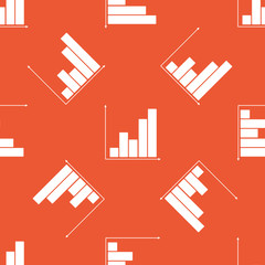 Orange graphic pattern