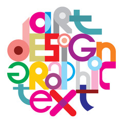 Text Graphic Design