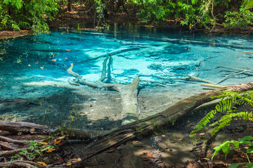 Blue Pool Krabi Province, Thailand