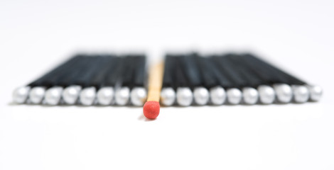 Naklejka premium Match