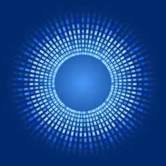 vector abstract background glowing pixels