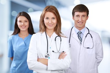 Fototapeta premium Nurse, Doctor, Healthcare And Medicine.