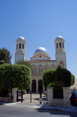 Fototapeta na wymiar Храм в городе Лимассол, Кипр