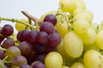 Uva de mesa roja y blanca 1