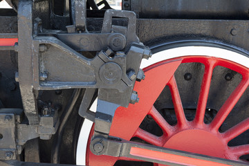 Old train detail