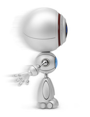 robot in motion