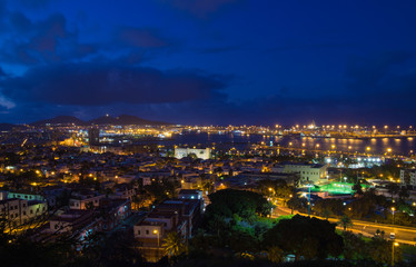 Fototapeta na wymiar Las Palmas de Gran Canaria, Aerial view