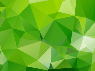 Fototapeta na wymiar Green Triangular Triangle Abstract Background
