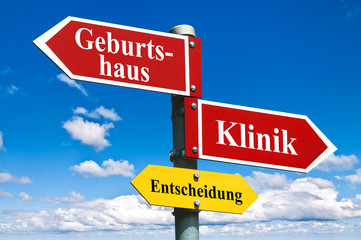 Geburtshaus oder Klinik