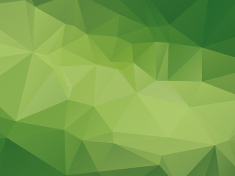 Green Triangular Triangle Abstract Background