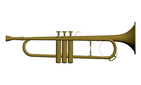 Musical instrument trumpet