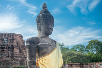 Statua del Budda ad Ayuttaya