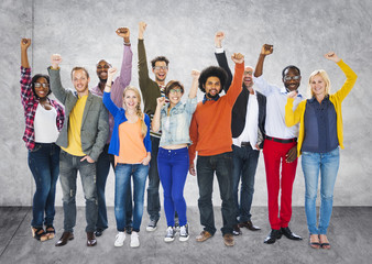 Fototapeta premium Diverse Diversity Ethnic Ethnicity Unity Variation Concept