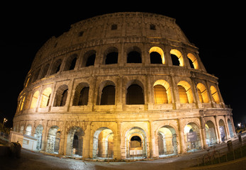 Fototapeta na wymiar Colosseum of Rome