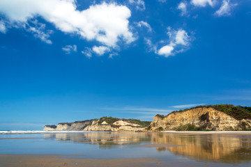 Beach and Cliff Reflection