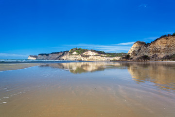 Canoa Beach Wide Angle