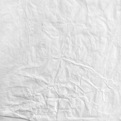 Crumpled paper sheet.