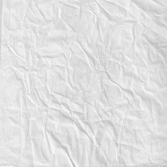 Crumpled paper sheet. Wrapping-paper texture.