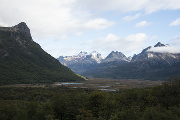 Vallée Carbajal, Cordillère des Andes, Patagonie, Terre de Feu, Argentine