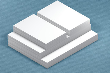 stacks of paper. template to presentation