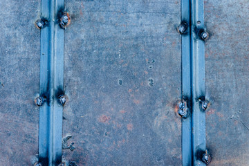 Texture.  Metal. It can be used as a background