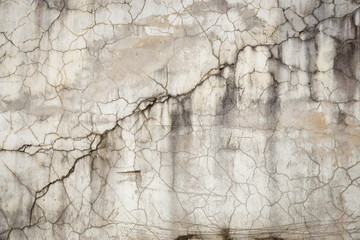 Cracked concrete wall texture background