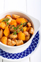 Chicken breast with apricot
