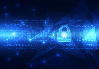 abstract vector digital future technology background