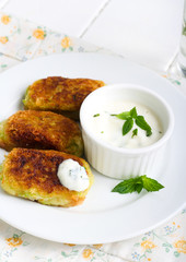 Zucchini crocketts