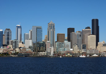 Fototapeta na wymiar Downtown Seattle