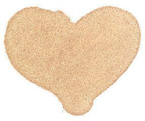 sand heart