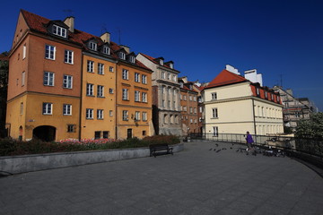 Obraz premium Streets of old town Warsaw