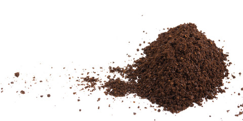 Coffee beans and ground coffee