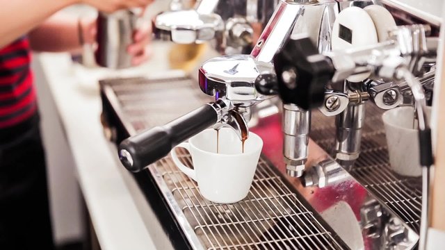 Coffee espresso preparation