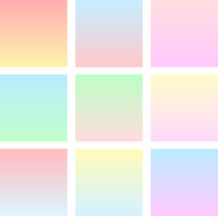 Obraz premium Gradienty