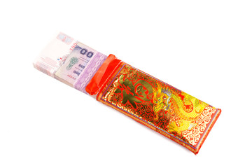 Thai money isolated on white background