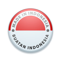 Made in Indonesia (non-English text - Made in Indonesia)