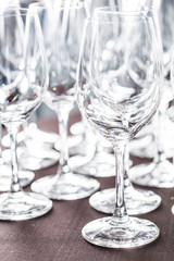 empty glasses