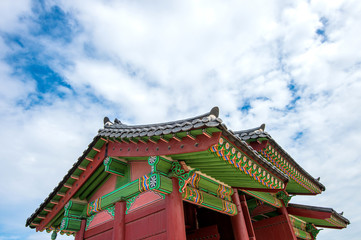 Gyeongbokgung Palace in South Korea.