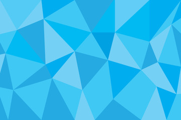 blue poly abstract background