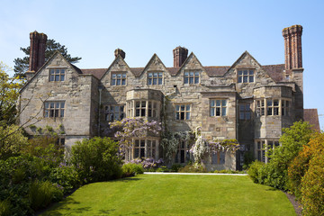 Fototapeta na wymiar Country Mansion in Shropshire, England
