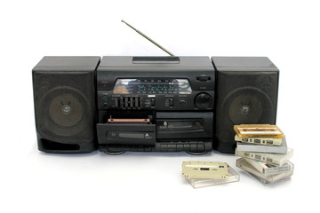 Obraz premium cassette player