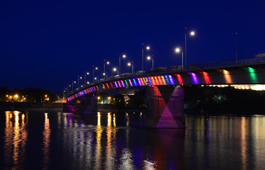 Bridge at night 