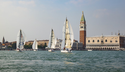 Fototapeta premium Compagnia della Vela di Venezia