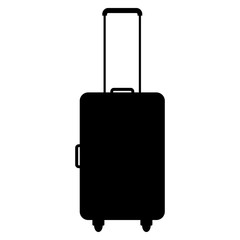 Obraz premium Ikona walizka podróży.