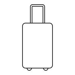 Travel suitcase icon.