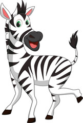 cute zebra cartoon © wisnu_Ds