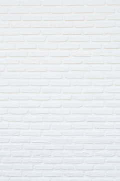 Fototapeta biały mur z cegły